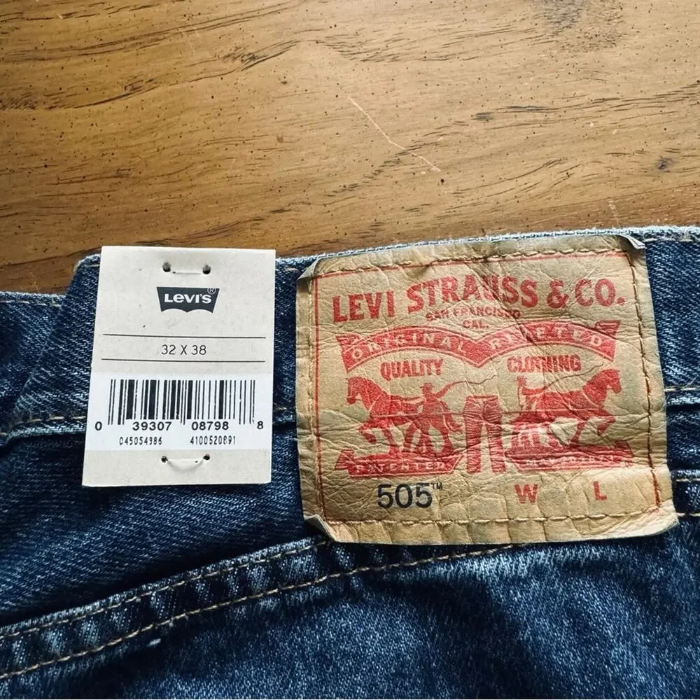 Levi’s Mens 550 Regular Jeans Tall New With Tags